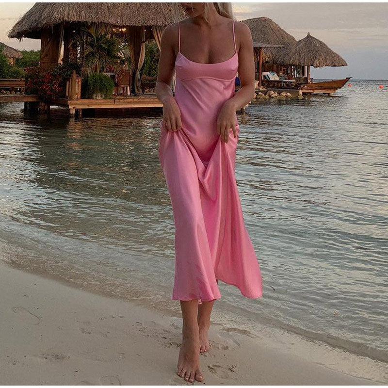 Sexy Casual Backless Summer Dresses For Women