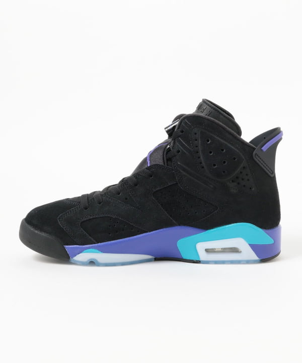   Jordan Men's Air 6 Chrome Ice Blue Black-sail-white  