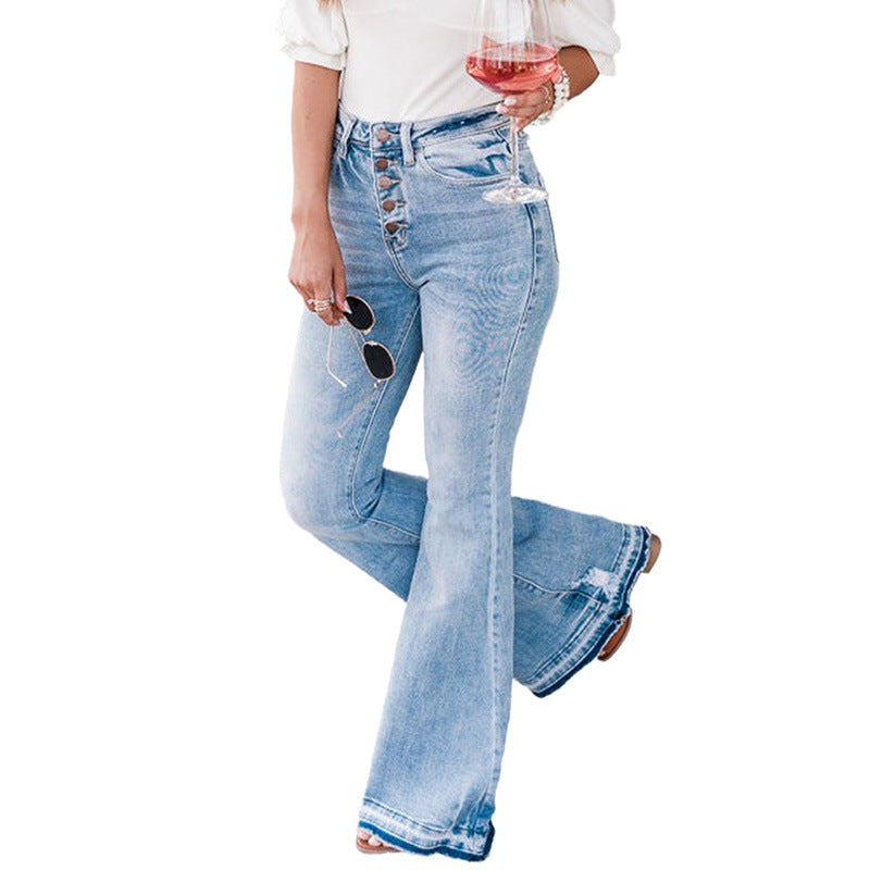 Autumn Slim Fit Denim Pants