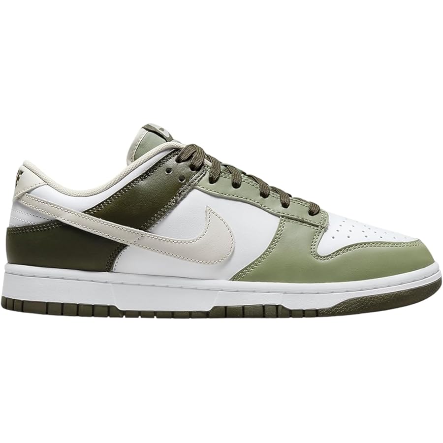  Dunk Low Shoe White Light Bone-oil Green  