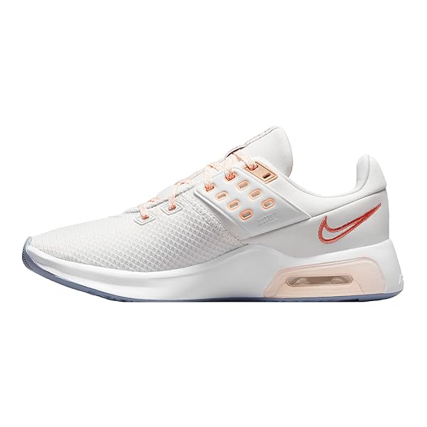   Women's Air Max Bella TR 4 Running Trainers CW3398 Sneakers 100 Summit White Crimson Bliss  