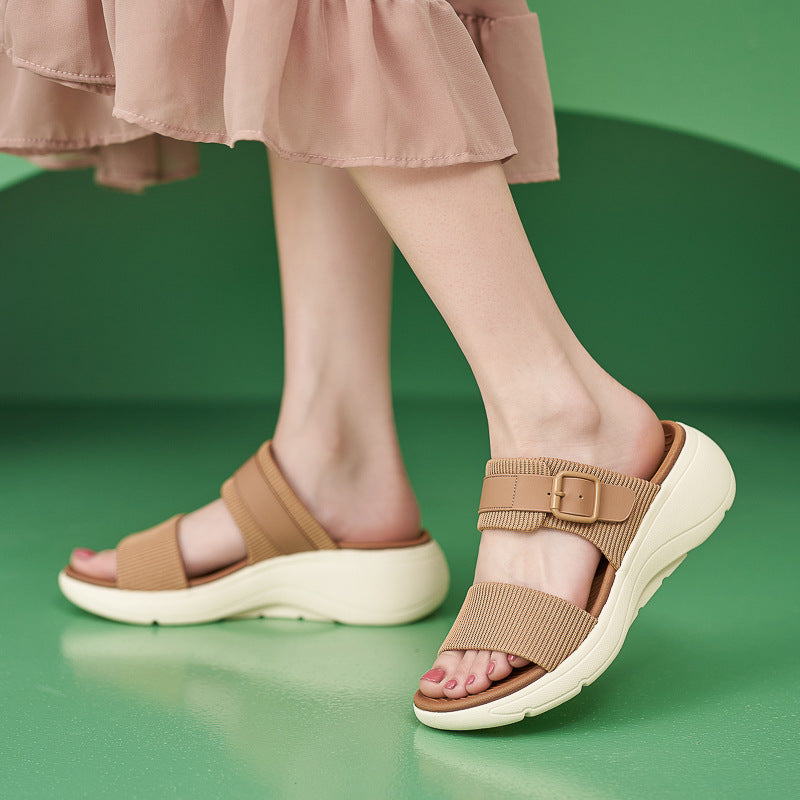 Thick Sole MD Slide Sandals