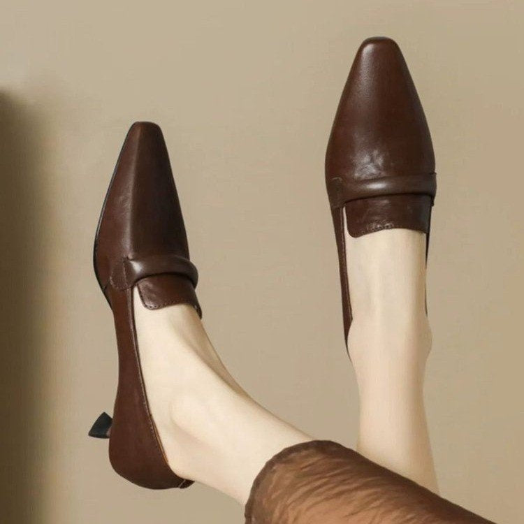 Retro French Style Niche Shoes