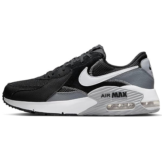   Air Max Excee Men's Sports Low Top Shoes Black White Cool Grey Wolf Grey  