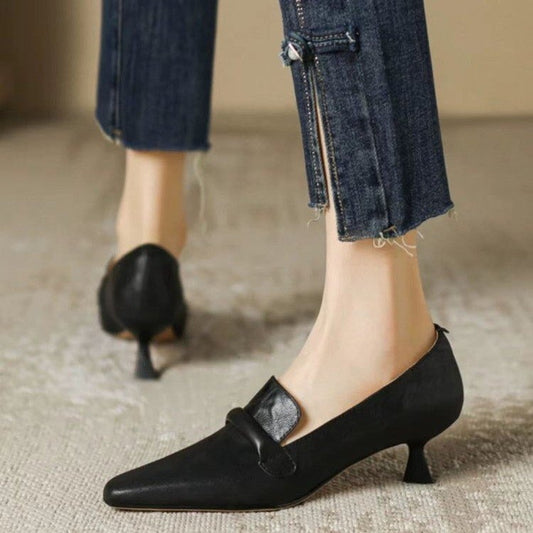 Retro French Style Niche Shoes