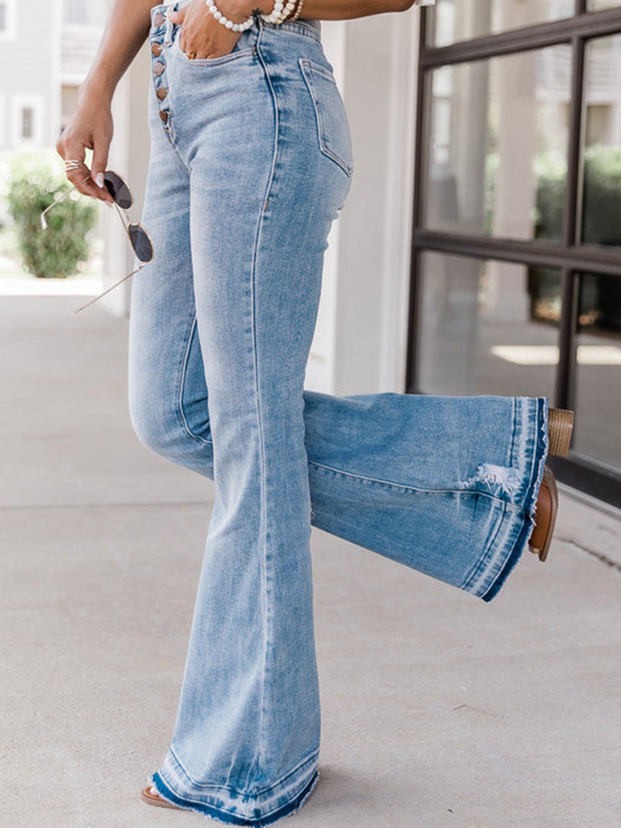 Autumn Slim Fit Denim Pants