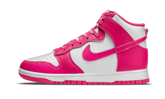   Dunk High Shoes Pink Prime White  
