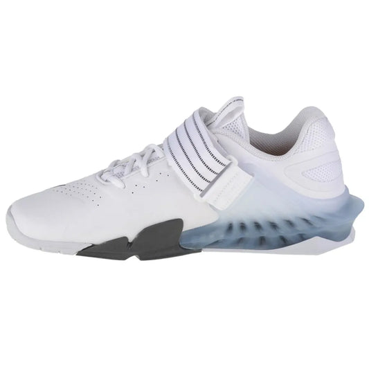   Savaleos Weightlifting Shoes White Iron Grey Laser Orange Black  