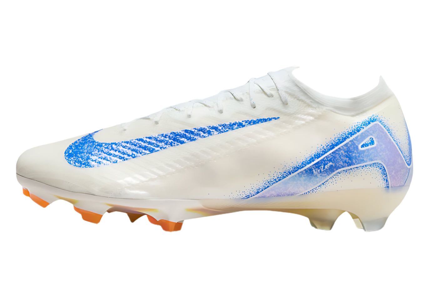   Mercurial Vapor 16 Elite Blueprint FG Low-Top Soccer Cleats White Racer Blue  