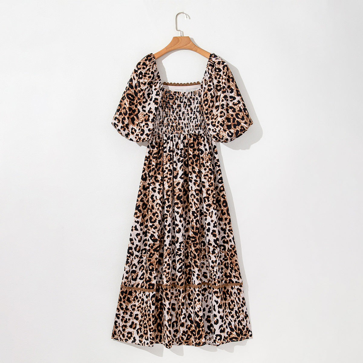Lantern Sleeve Boho Flowing Elegant Summer Dress