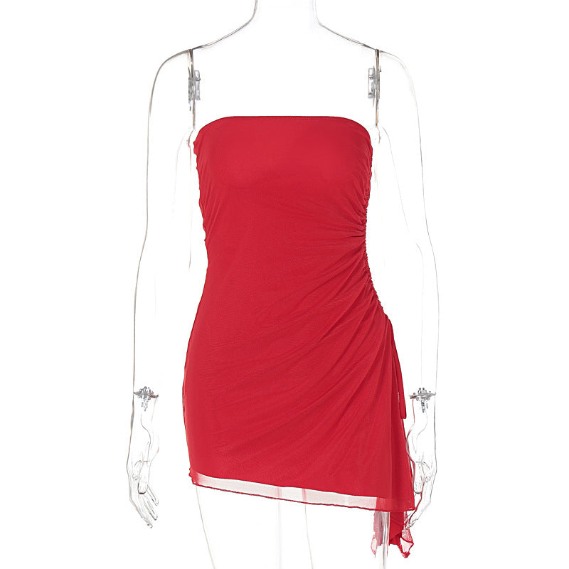 Summer Ins Fashion Backless Short Dresses For Women