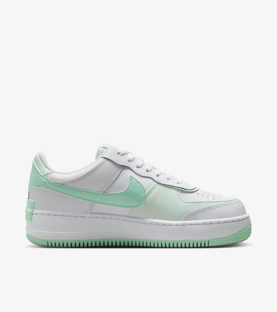   AF1 Shadow Women's Shoes White Barely Green Mint Foam  
