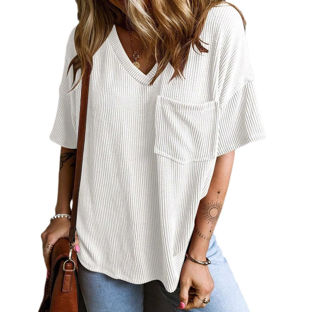 Loose Fit Short Sleeve Street Style Shirt