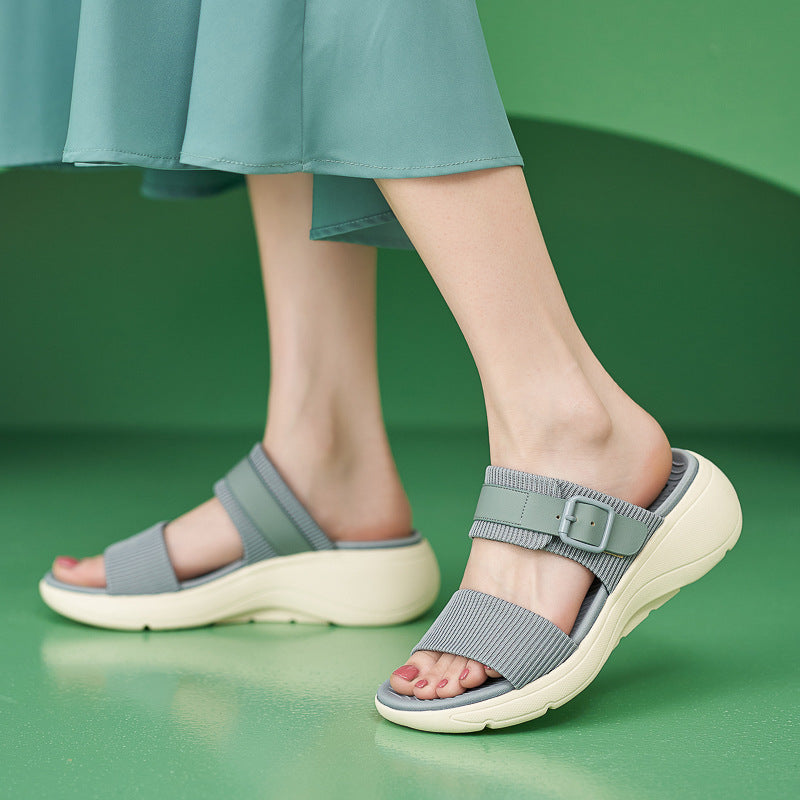Thick Sole MD Slide Sandals