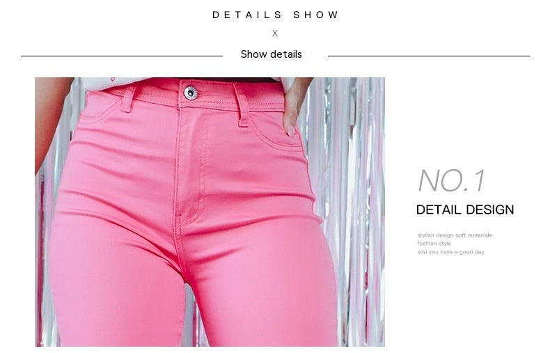 Solid Color Flared Fashion Trousers