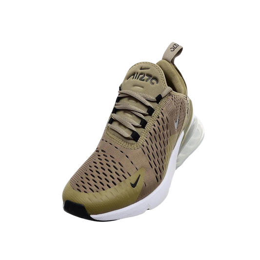   Air Max 270 Shoes Black Khaki White  