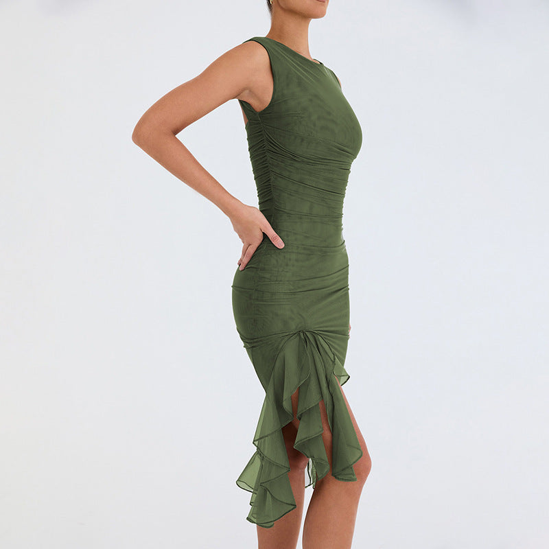 Summer Slim Skinny Sleeveless Dress For Women