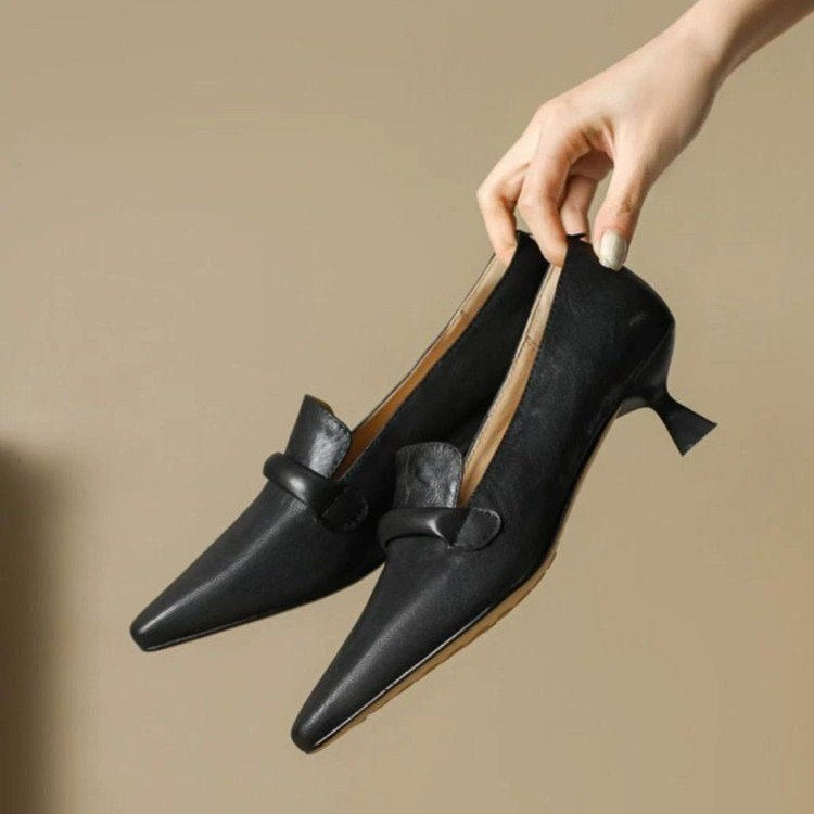Retro French Style Niche Shoes