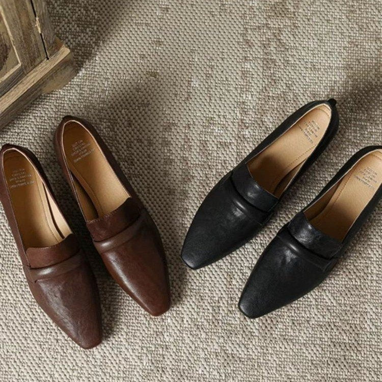 Retro French Style Niche Shoes