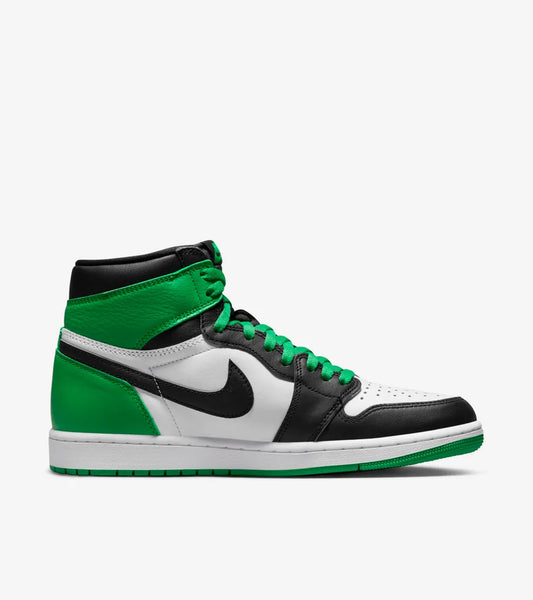   Air Jordan 1 Retro High OG First in Flight Women's Shoes Green Black White  