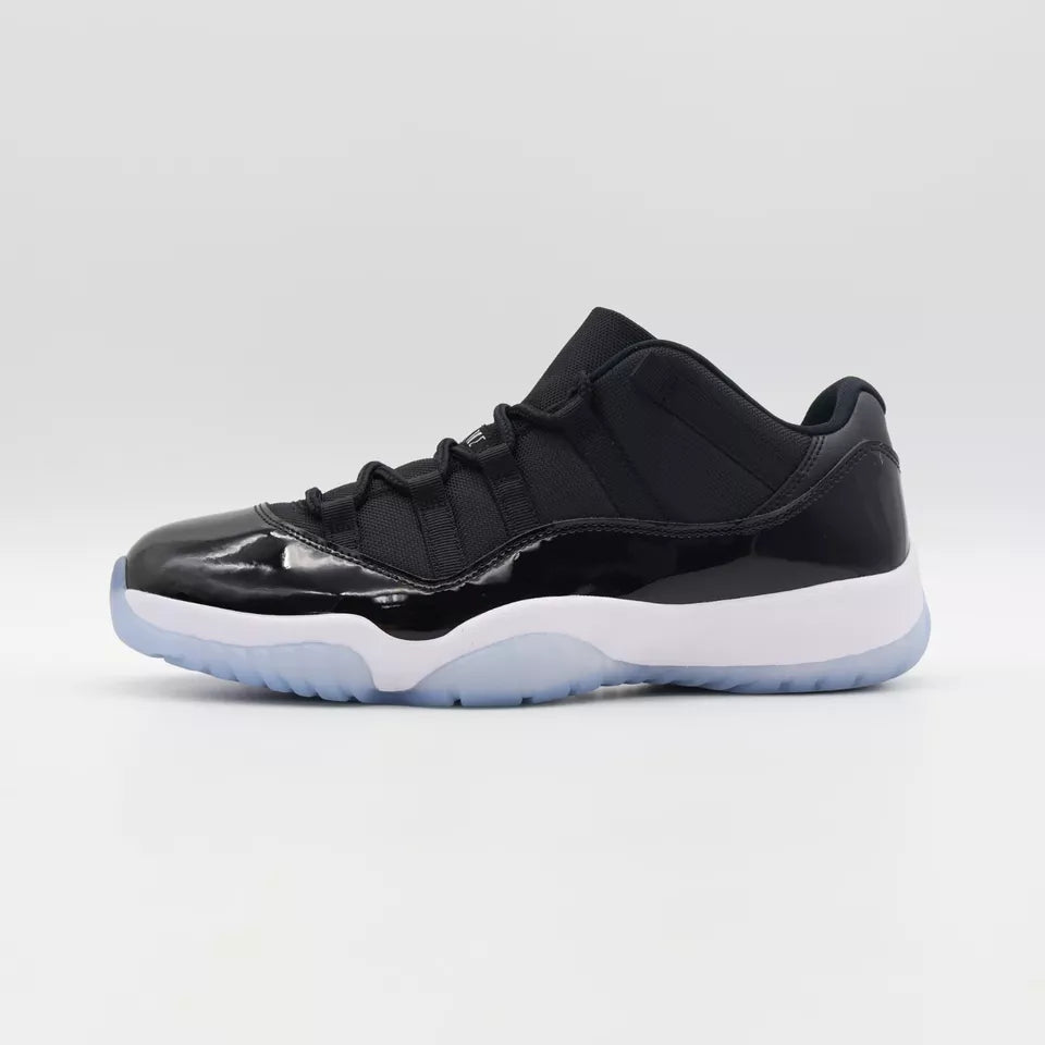   Jordan Men's 11 Low Space Jam Black Varsity Royal-White  