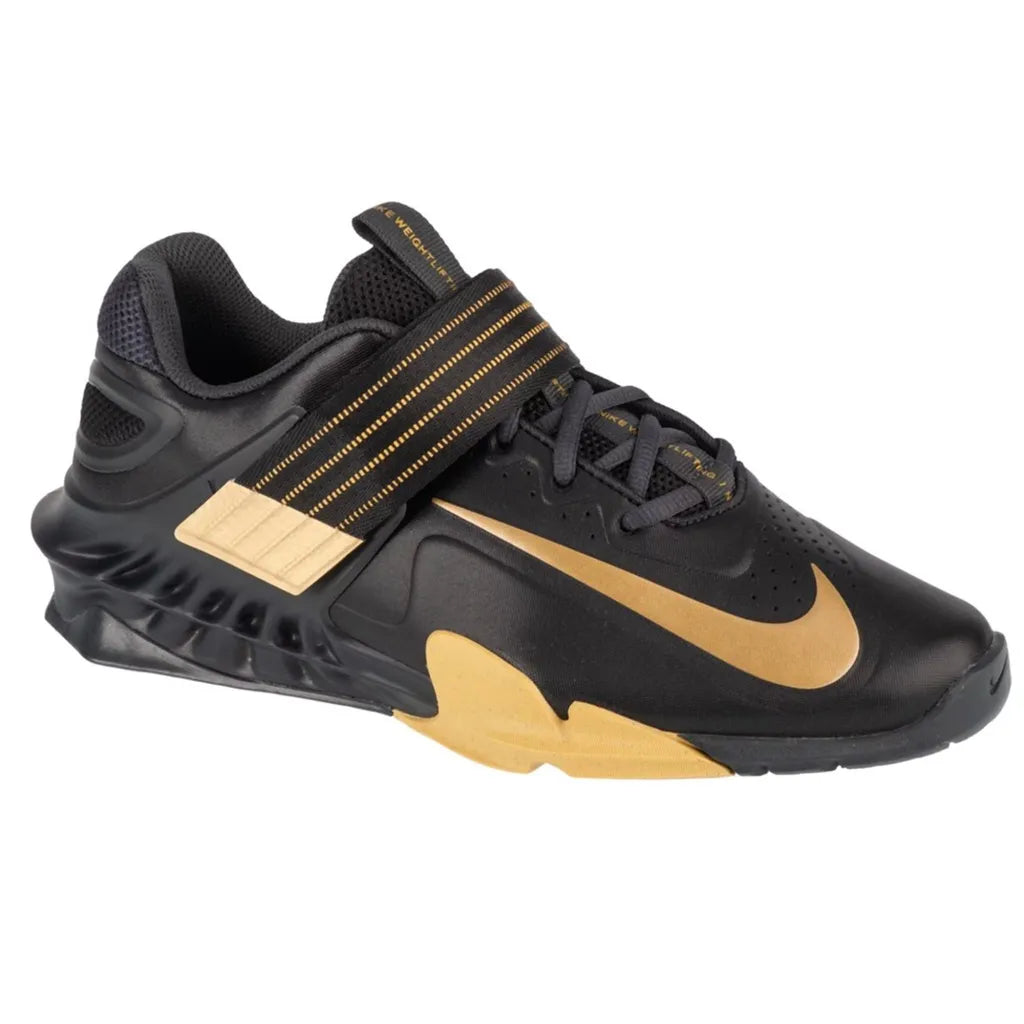   Savaleos Weightlifting Shoes Gold Black  