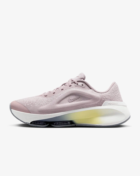   Versair Women's Workout Shoes Light Purple Creamy White And Yellow  
